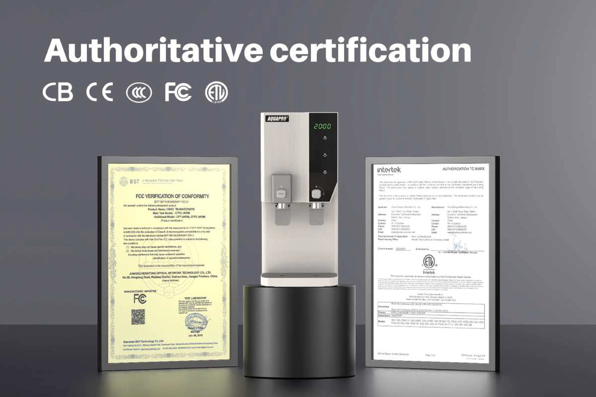 Counter Top Water Dispenser with RO System (Clock)