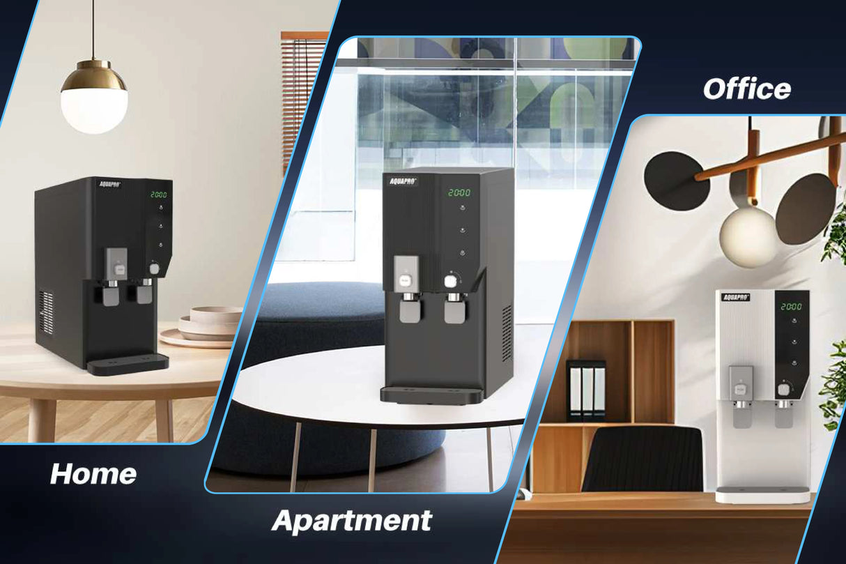 Counter Top Water Dispenser with RO System (Clock)