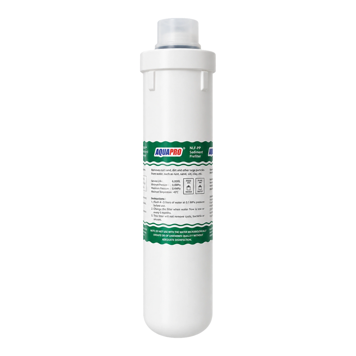 AQUAPRO NLF-PP Sediment Filter