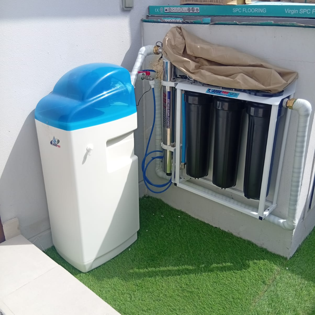 Whole House Filtration + Softener System Installed in Arabella 2, Dubai