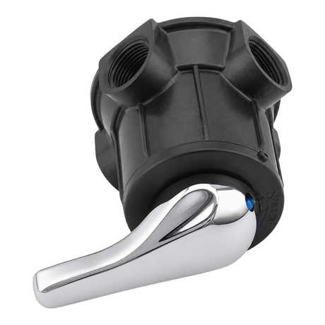 1 inch manual multi port valve - rear view