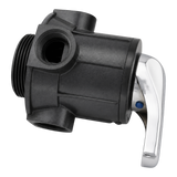 1 inch manual multi port valve - side view