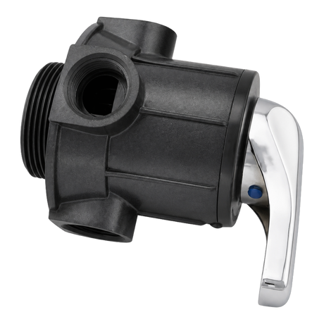 1 inch manual multi port valve - side view