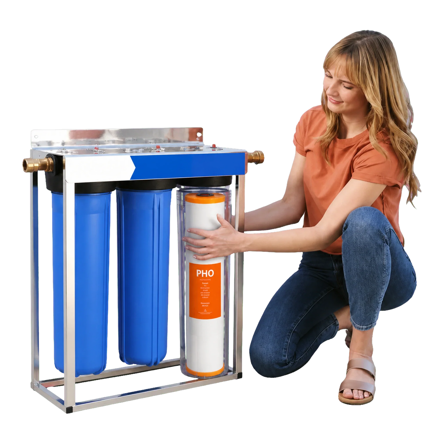 AQUAPRO 20-inch Polyphosphate Anti-Scalant Filter replacement