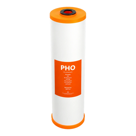 AQUAPRO 20-inch Polyphosphate Anti-Scalant Filter close view