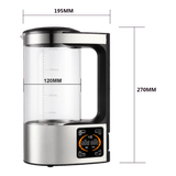 2L Active Hydrogen Rich Water Generator Kettle dimensions