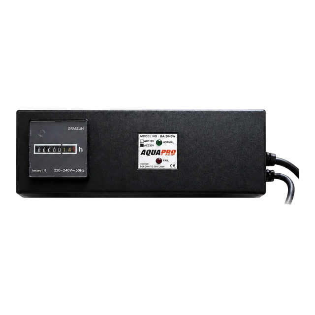 AQUAPRO 40W UV Ballast With Timer BA-2040W-T
