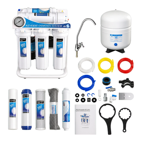 5 Stage RO System FILTERPRO complete kit