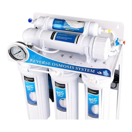 5 Stage RO System FILTERPRO upper assembly detail