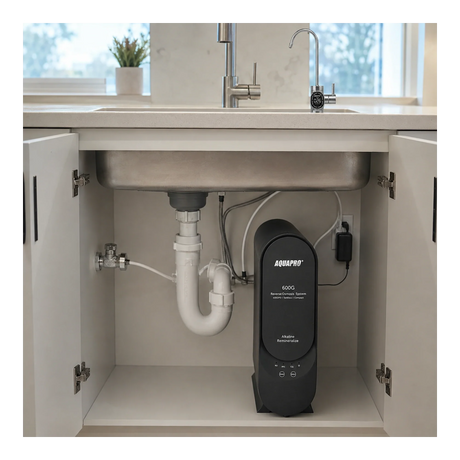 ABT-600 installed under a kitchen sink