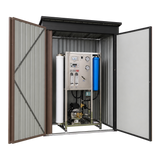 800 GPD RO System ARO-800G in open installation shelter