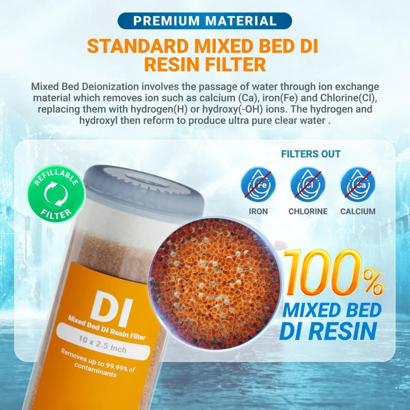 Mix Bed Resin DI Filter