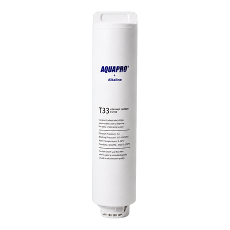 AQUAPRO ABT-600 T33 alkaline coconut carbon filter cartridge