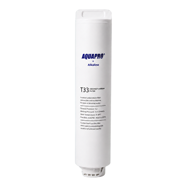 AQUAPRO ABT-600 T33 alkaline coconut carbon filter cartridge
