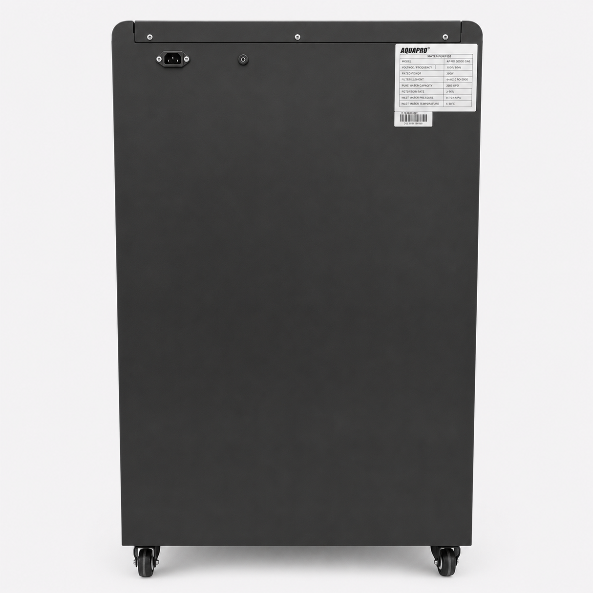 High Flow 2400 GPD Reverse Osmosis System Cabinet