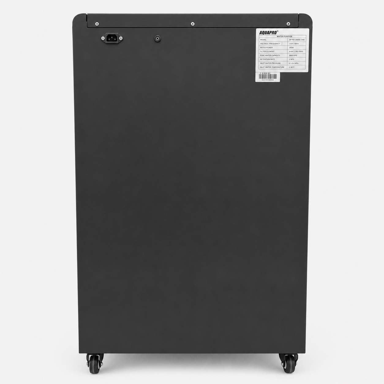 High Flow 2400 GPD Reverse Osmosis System Cabinet