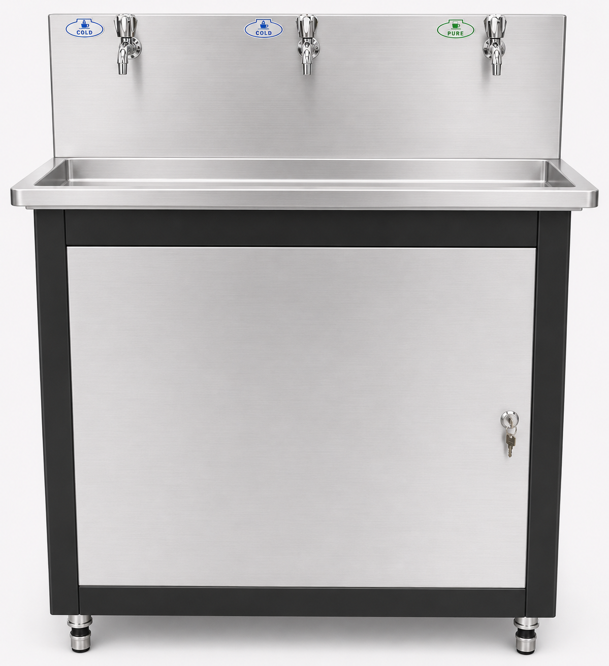 Commercial Water Dispenser with 400 GPD RO System