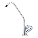 Chrome reverse osmosis drinking water faucet