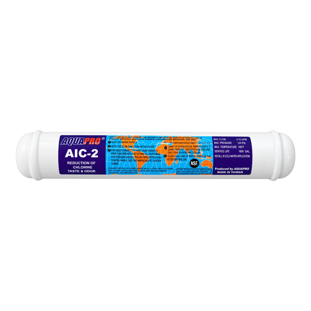 AQUAPRO AIC-2 inline post-carbon filter