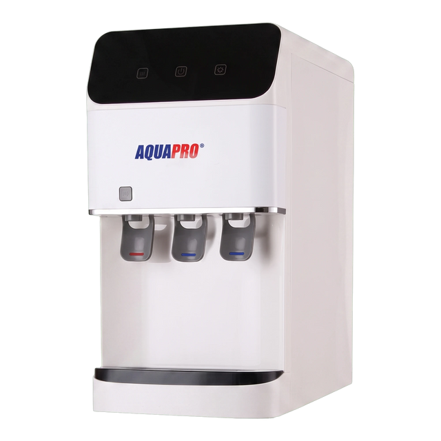 AQUAPRO Bottleless Dispenser YLR5-360 front three-quarter view
