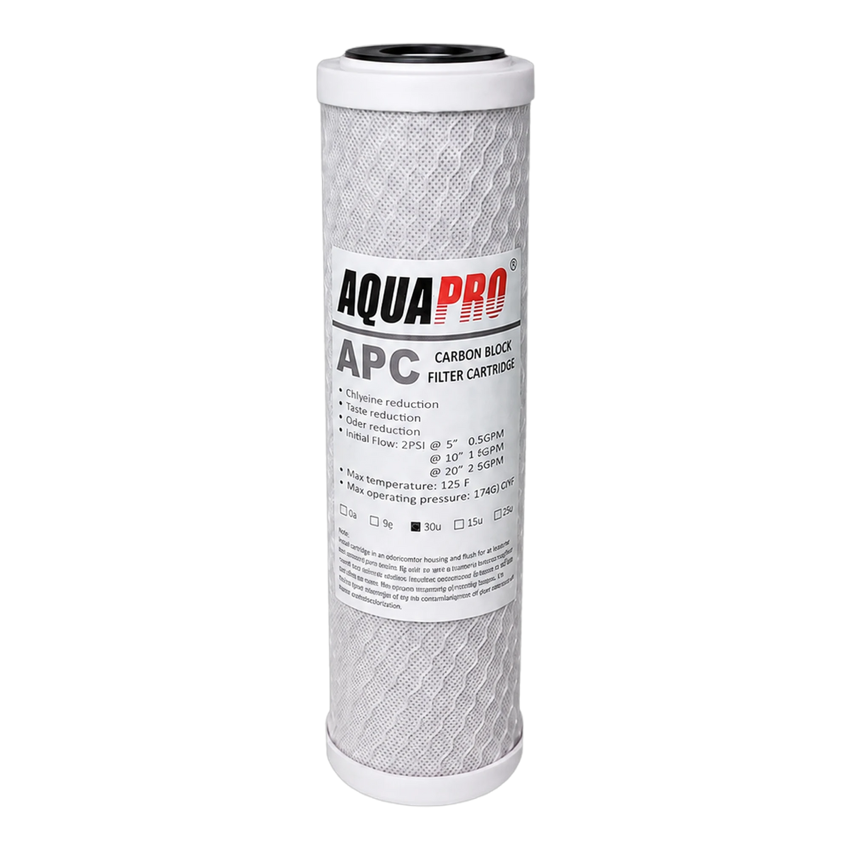 AQUAPRO APC carbon block filter cartridge