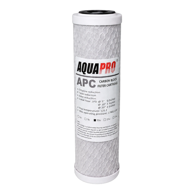 AQUAPRO APC carbon block filter cartridge
