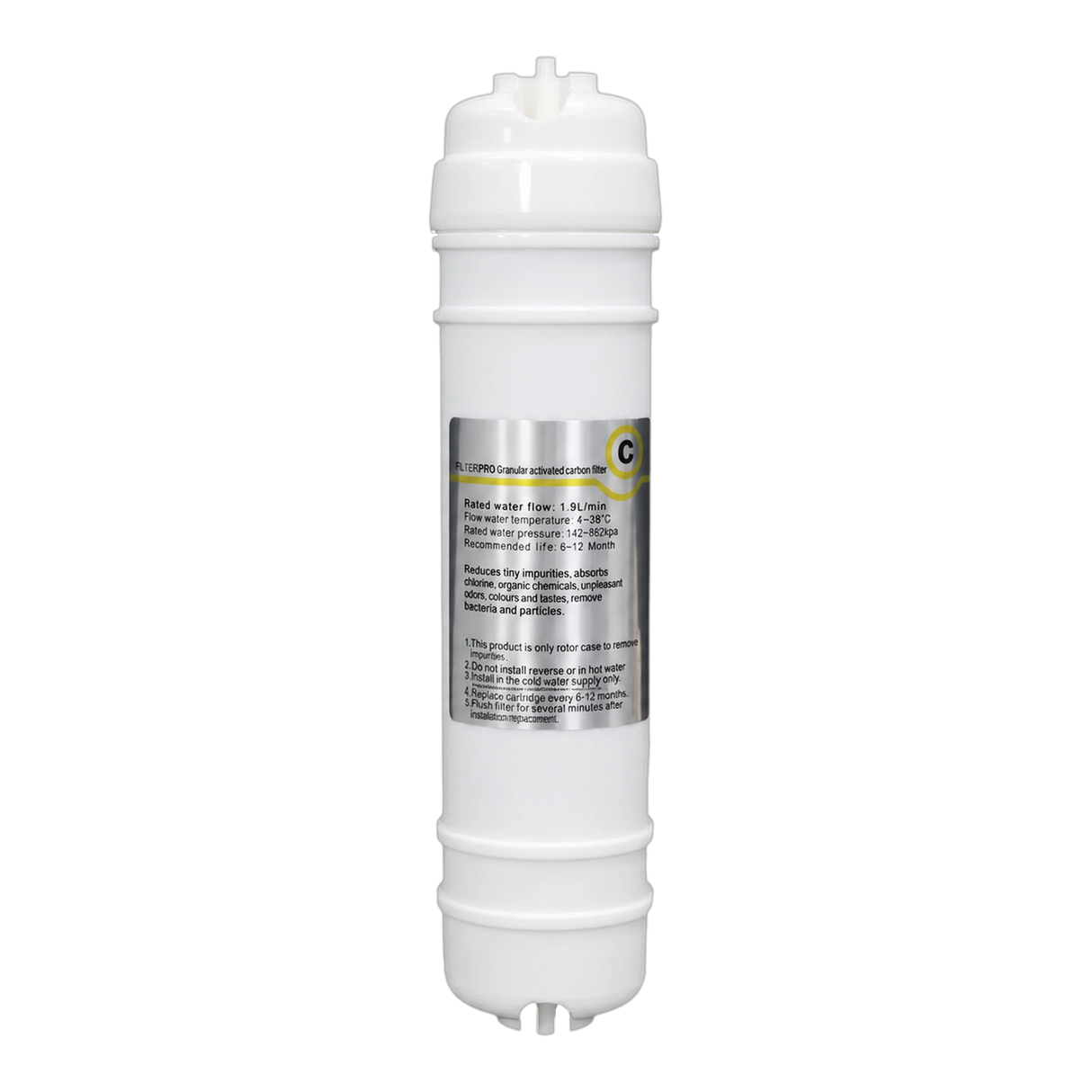 FILTERPRO A06-GAC carbon inline filter