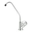 Chrome plated brass drinking water faucet