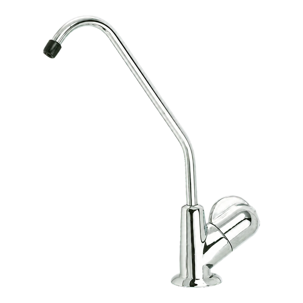 Chrome plated brass drinking water faucet