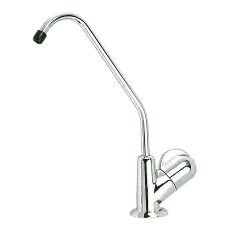 Chrome plated brass drinking water faucet