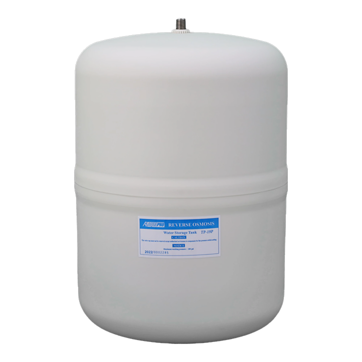 Compact RO System pressure storage tank