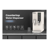 AquaPro countertop RO dispenser with clock - features
