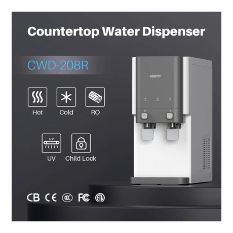Countertop RO dispenser features